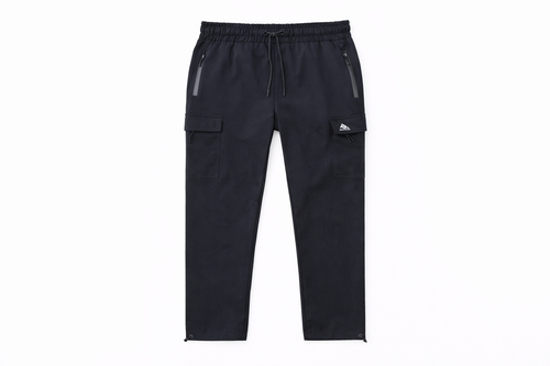 Men’s Black Utility Cargo Joggers