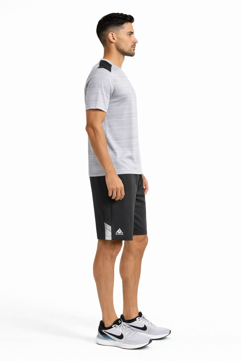 Mountain Performance Training Set – Lightweight T-Shirt in Silver